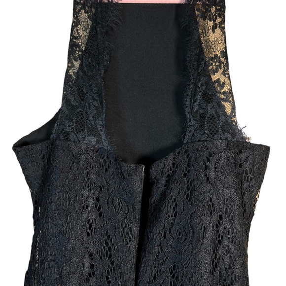 Lulu’s Women’s Black Lace Body-Con Mini Cocktail Dress With Back Cut-Out… - Picture 10 of 16